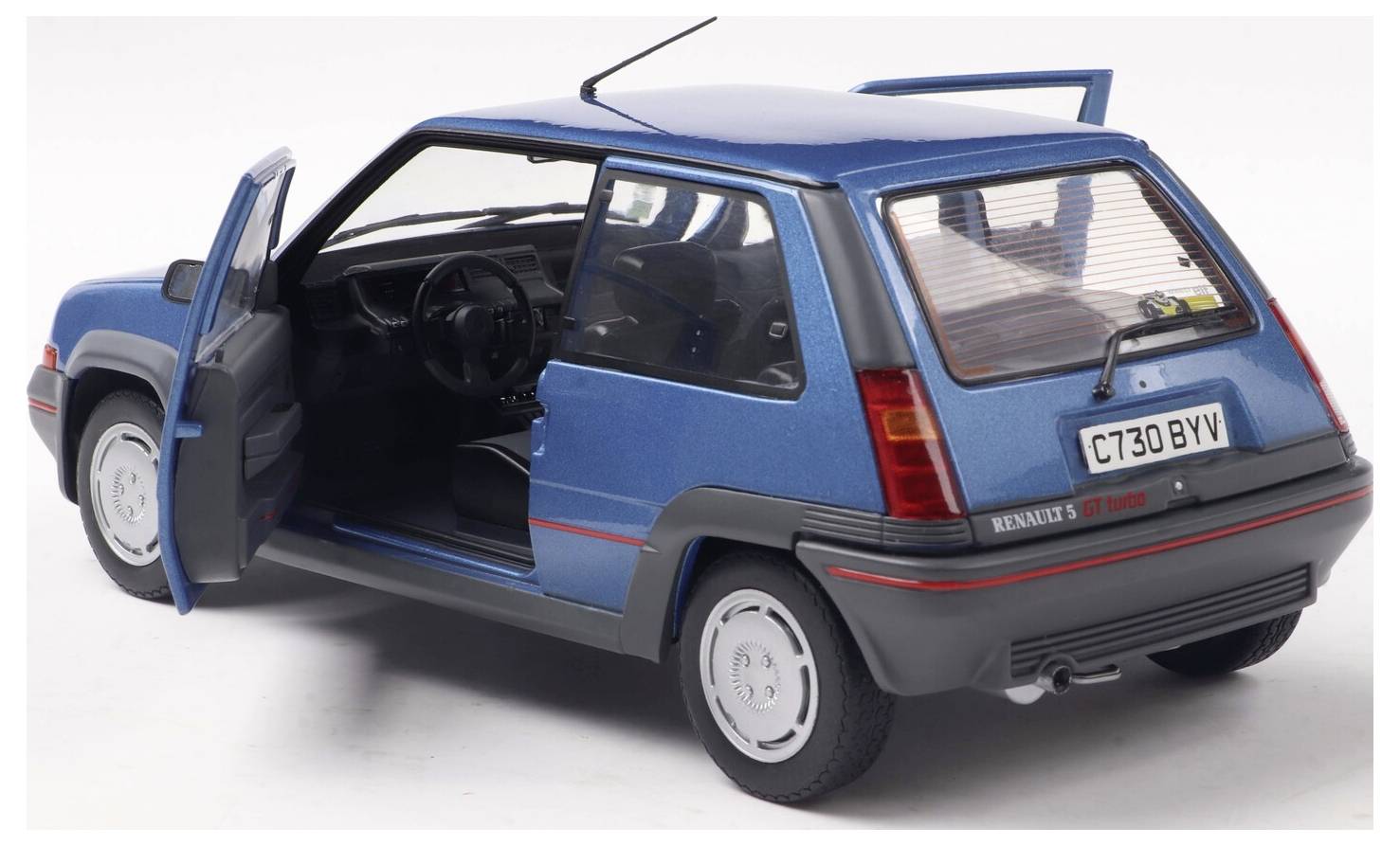 Solido PKW Modell Renault 5 GT Turbo MK1 Alpine blau Fertigmodell PKW Modell