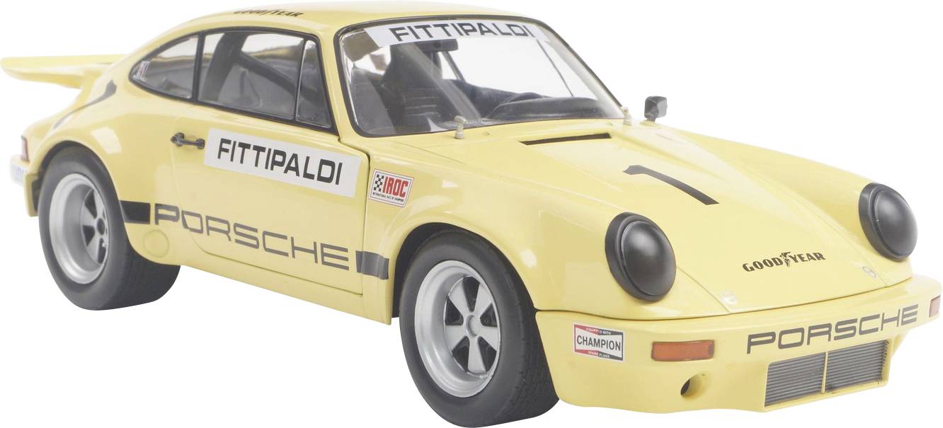 Solido PKW Modell Porsche 911 IROC #1 gelb Fertigmodell PKW Modell