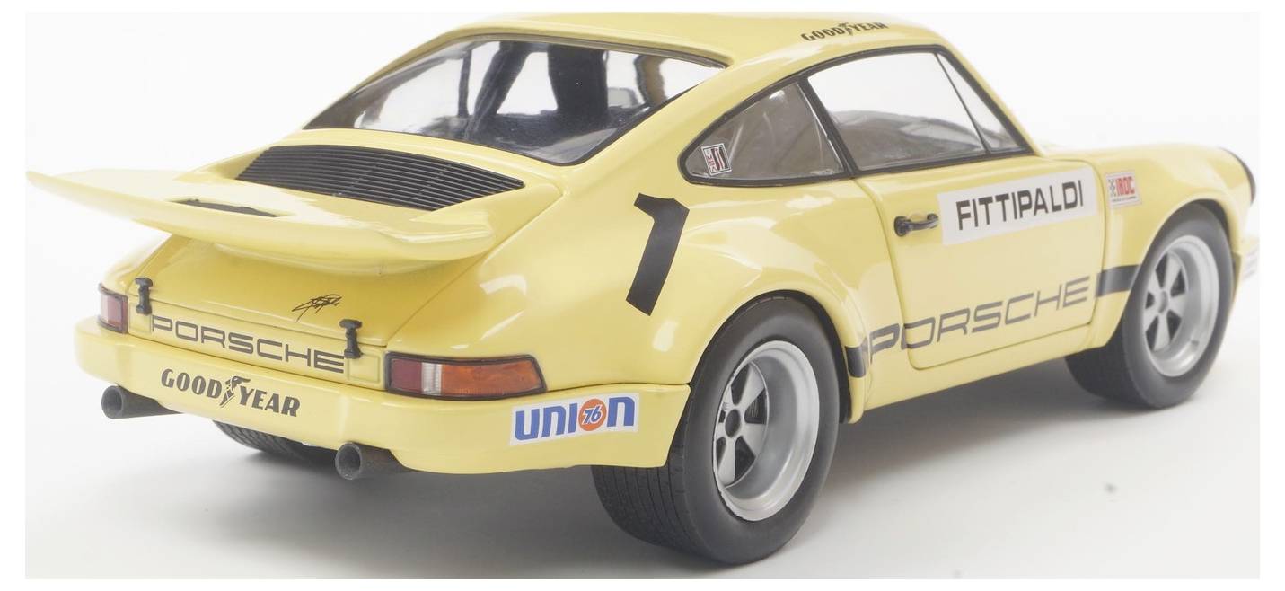 Solido PKW Modell Porsche 911 IROC #1 gelb Fertigmodell PKW Modell