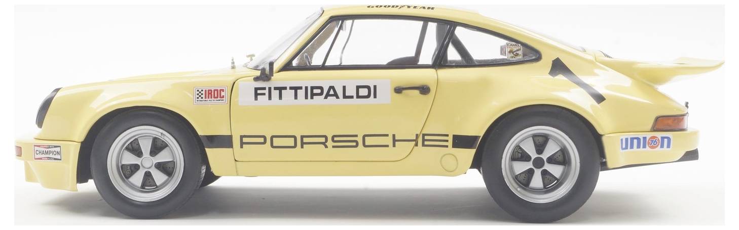 Solido PKW Modell Porsche 911 IROC #1 gelb Fertigmodell PKW Modell