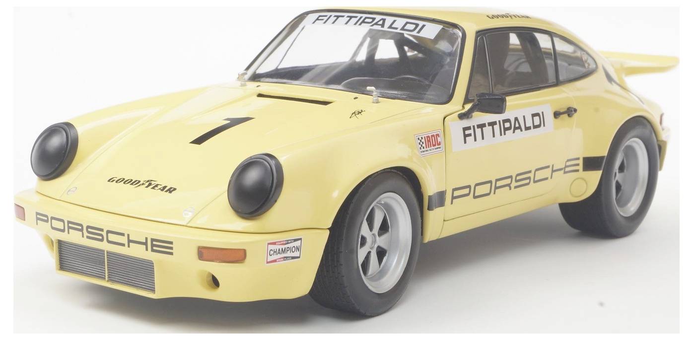 Solido PKW Modell Porsche 911 IROC #1 gelb Fertigmodell PKW Modell