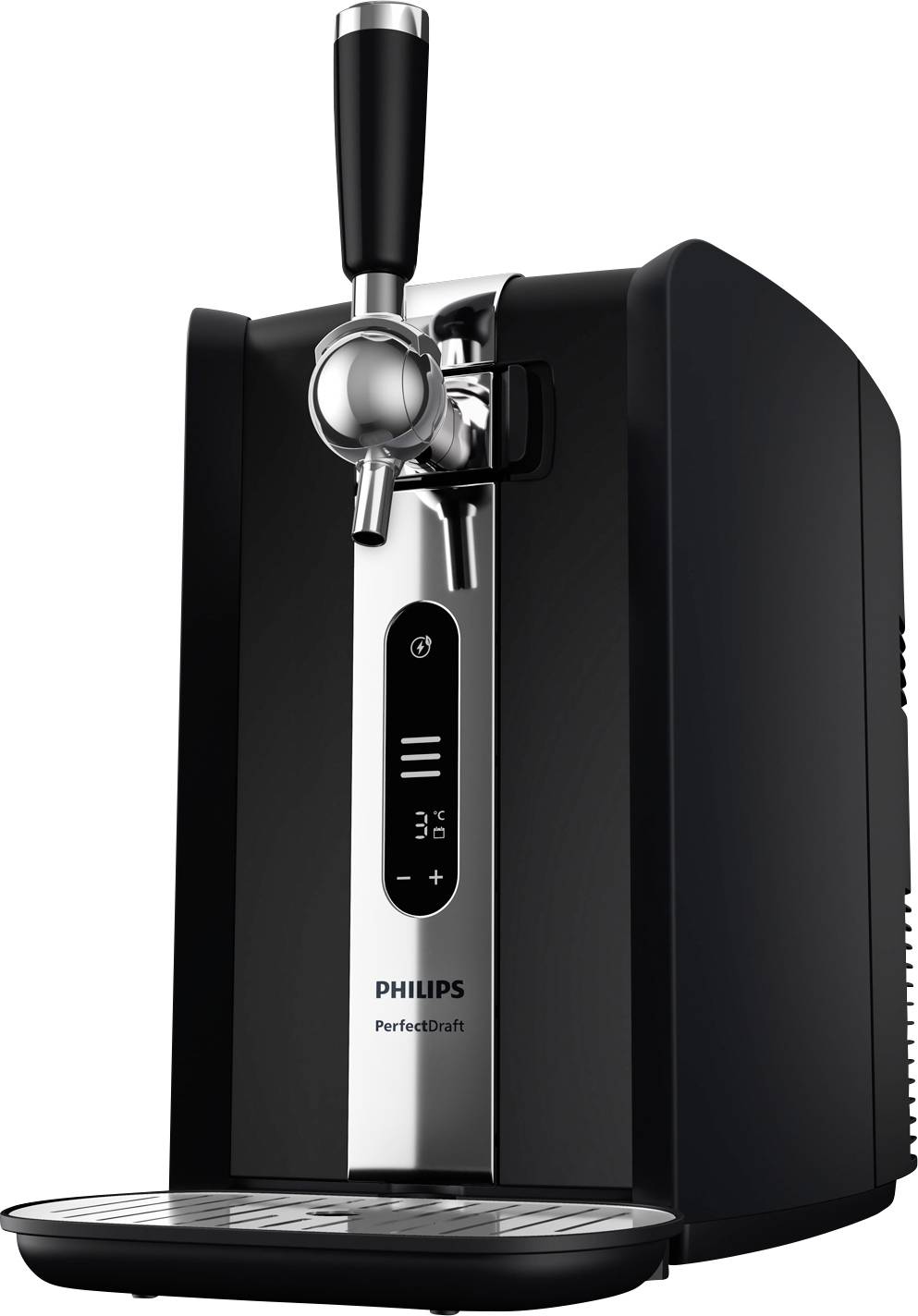 Philips Home Series 7000 Perfect Draft HD3770/90 Bierzapfanlage Schwarz, Silber