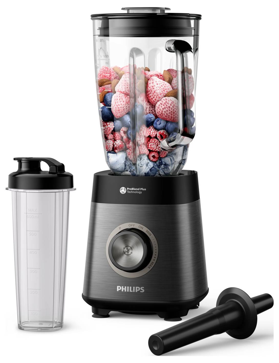 Philips Home Seris 5000 Standmixer 1200W Schwarz