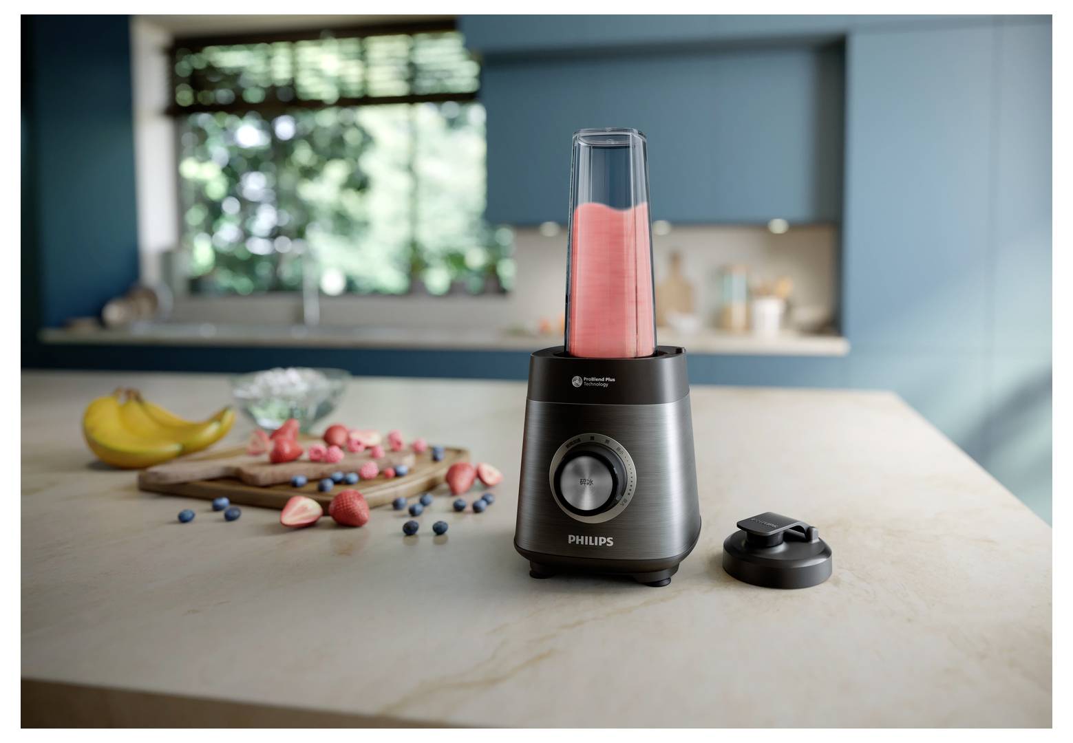 Philips Home Seris 5000 Standmixer 1200W Schwarz