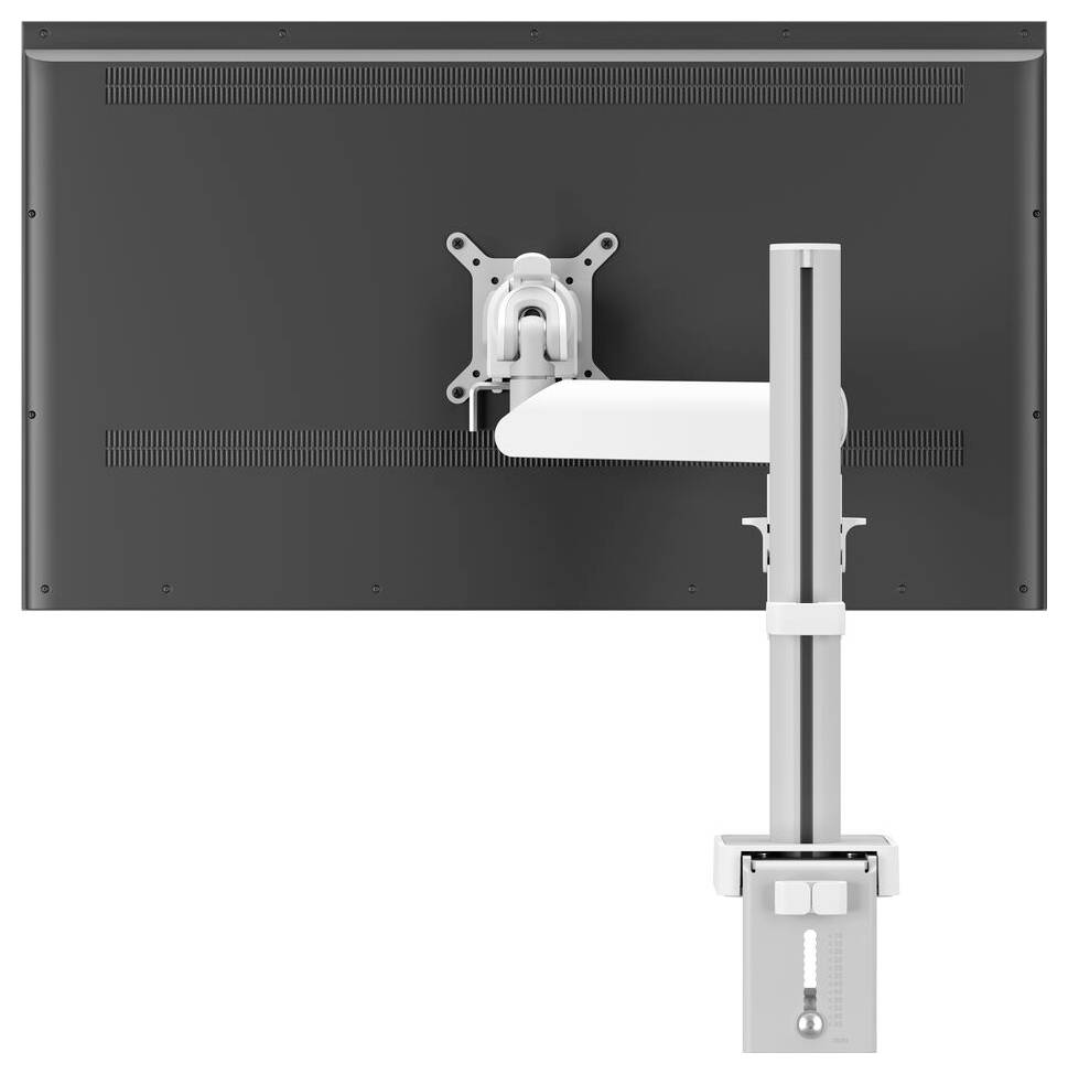 Vogel's MOMO 2127 Monitor-Tischhalterung 109,2cm (43") Weiß Drehbar, Neigbar