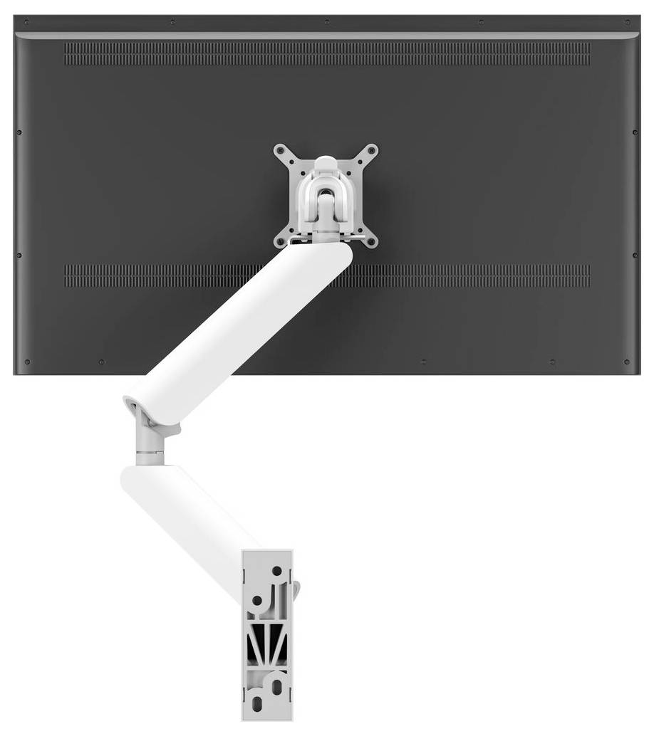 Vogel's MOMO 4136 Monitor-Wandhalterung 109,2cm (43") Weiß Drehbar, Höhenverstellbar, Neigbar