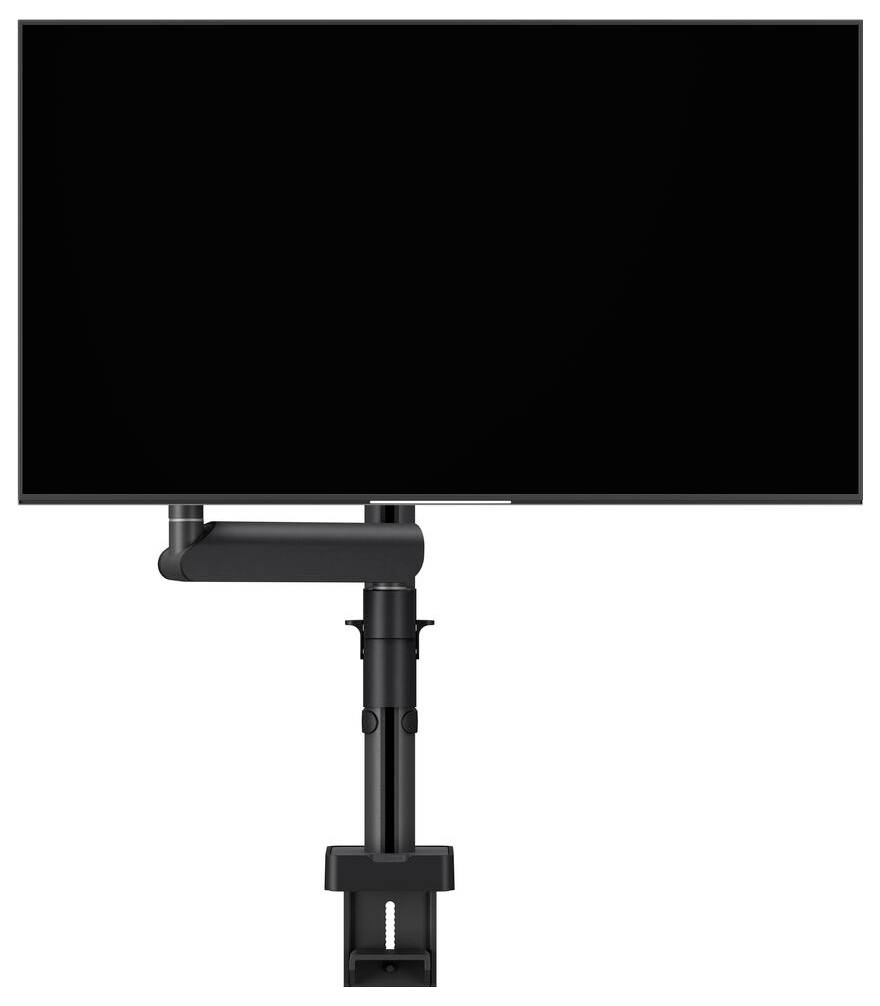 Vogel's MOMO 4137 Monitor-Tischhalterung 109,2cm (43") Schwarz Drehbar, Höhenverstellbar, Neigbar