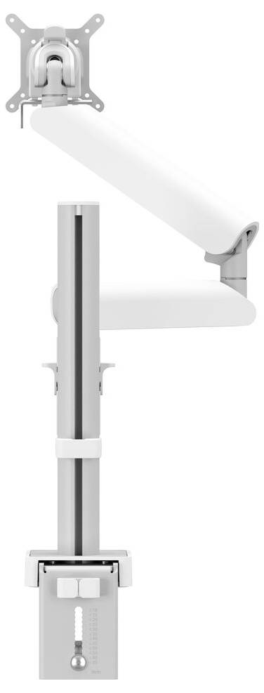 Vogel's MOMO 4137 Monitor-Tischhalterung 109,2cm (43") Weiß Drehbar, Höhenverstellbar, Neigbar