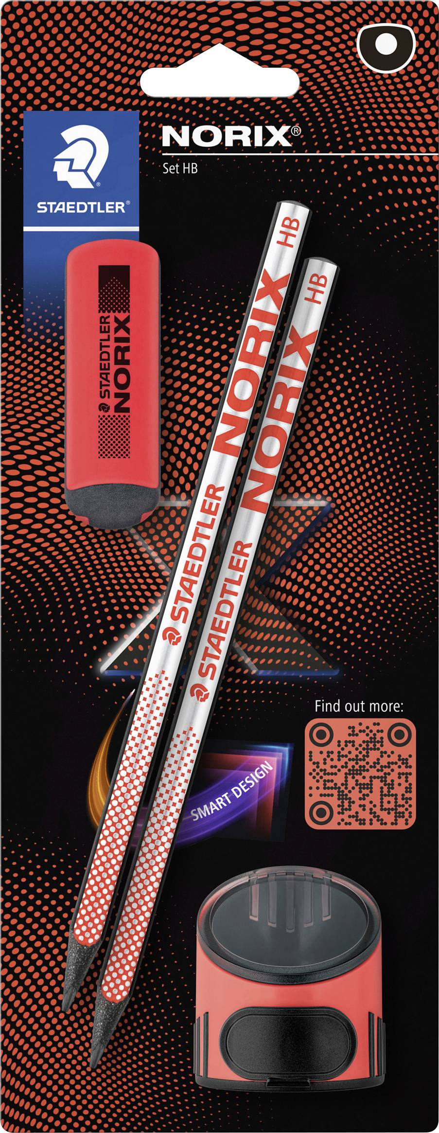 Staedtler NORIX 181 SBK2-2 Bleistiftset 4St.