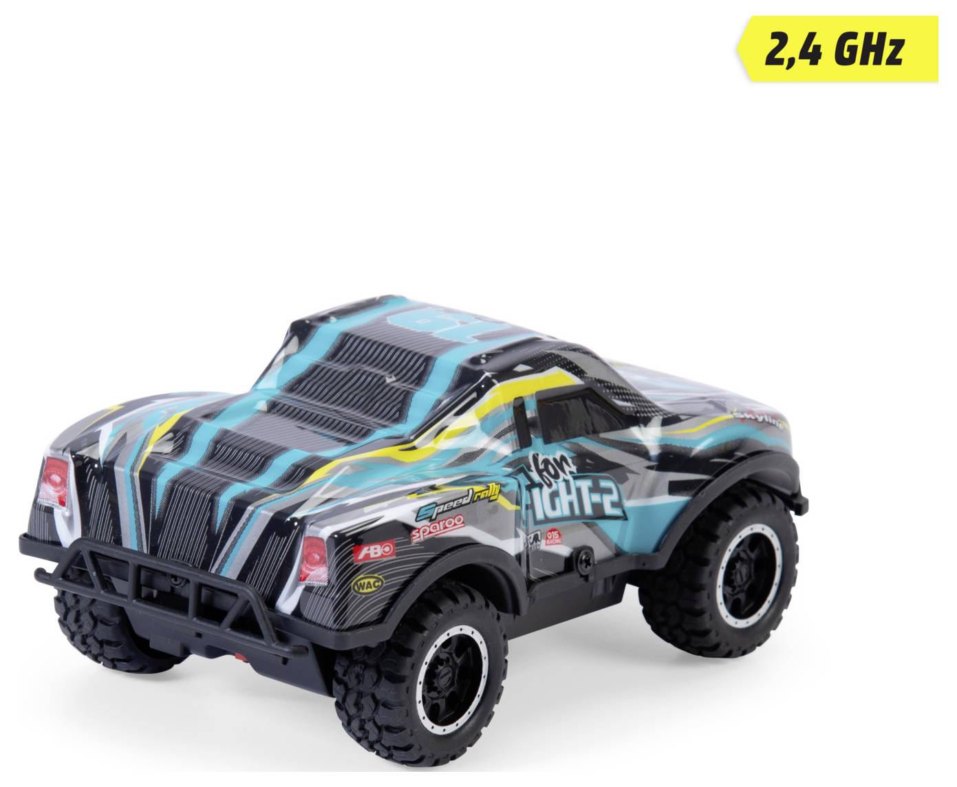 Dickie Toys 201103016 RC Glow Truggy 1:24 RC Einsteiger Modellauto Elektro Truggy