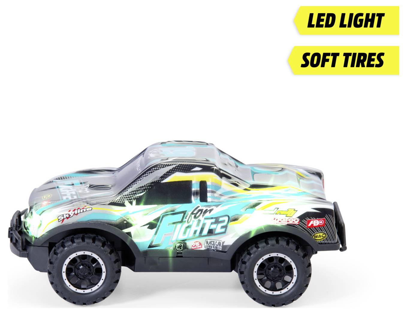 Dickie Toys 201103016 RC Glow Truggy 1:24 RC Einsteiger Modellauto Elektro Truggy