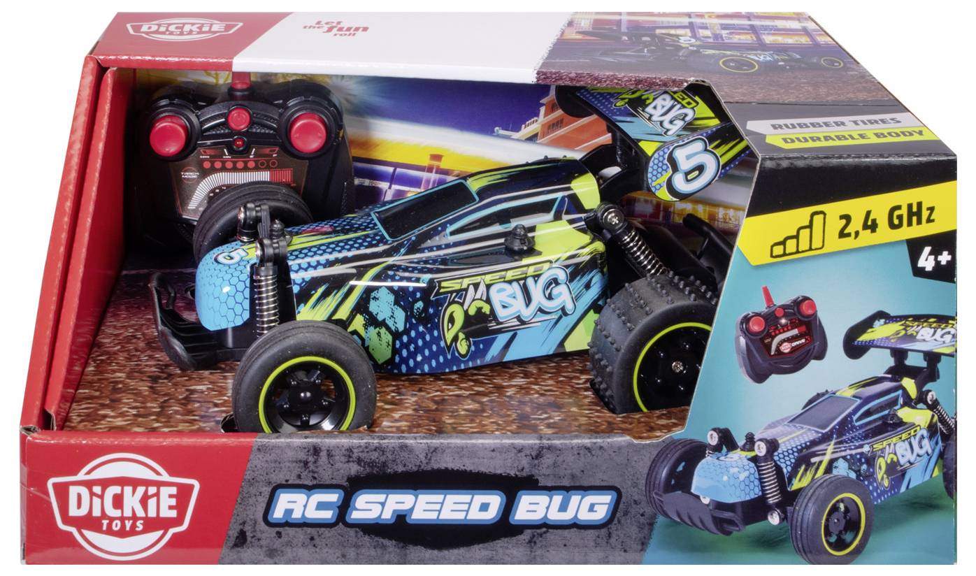 Dickie Toys 201104012 RC Speed Bug 1:24 RC Einsteiger Modellauto Elektro Buggy