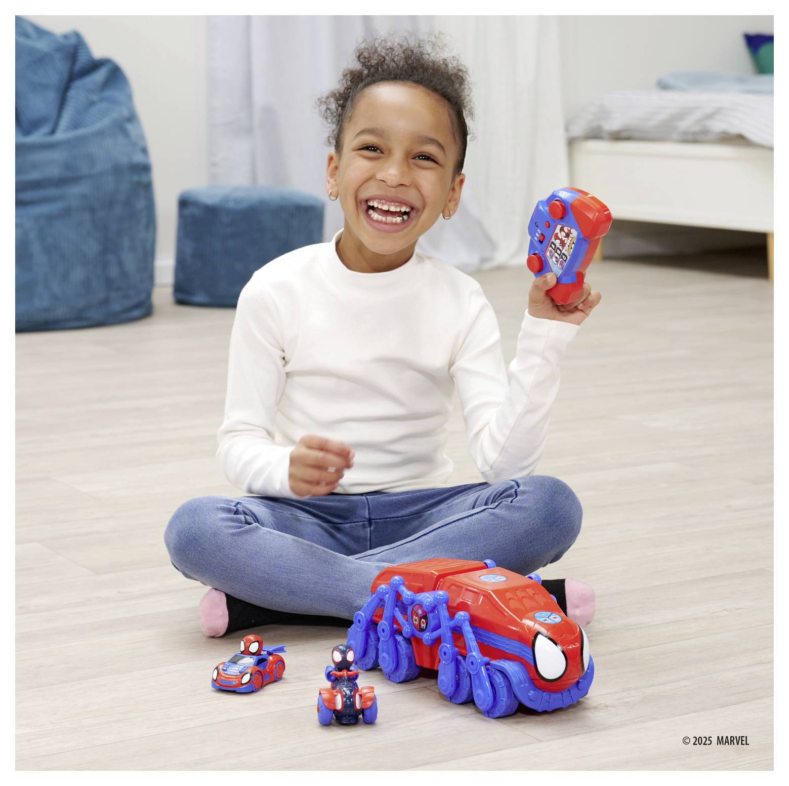 Dickie Toys 203222006 RC Spidey Web-Crawler 1:50 RC Einsteiger Modellauto Elektro Rennwagen