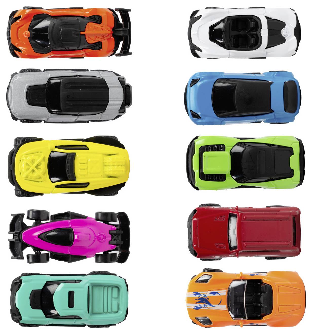 Dickie Toys Die-cast Vehicles 10 Pack Fertigmodell PKW Modell