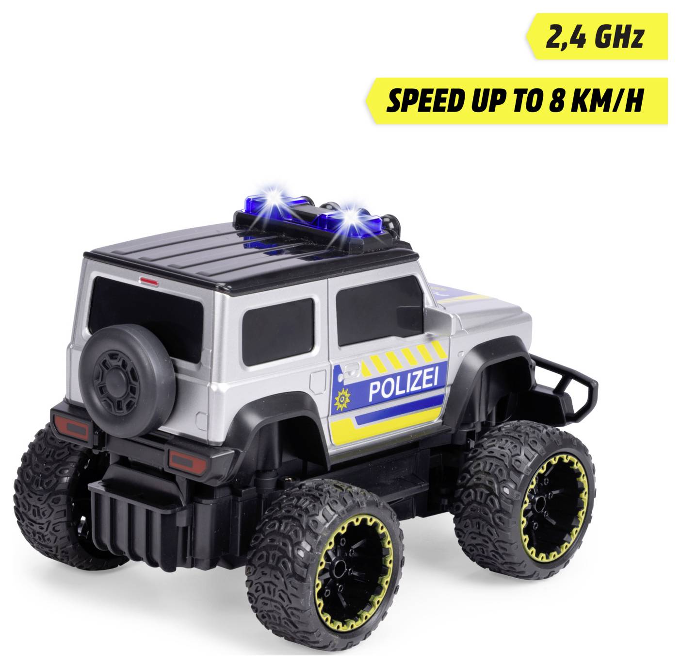 Dickie Toys 203714028 RC Suzuki Jimny Police 1:24 RC Einsteiger Modellauto Elektro
