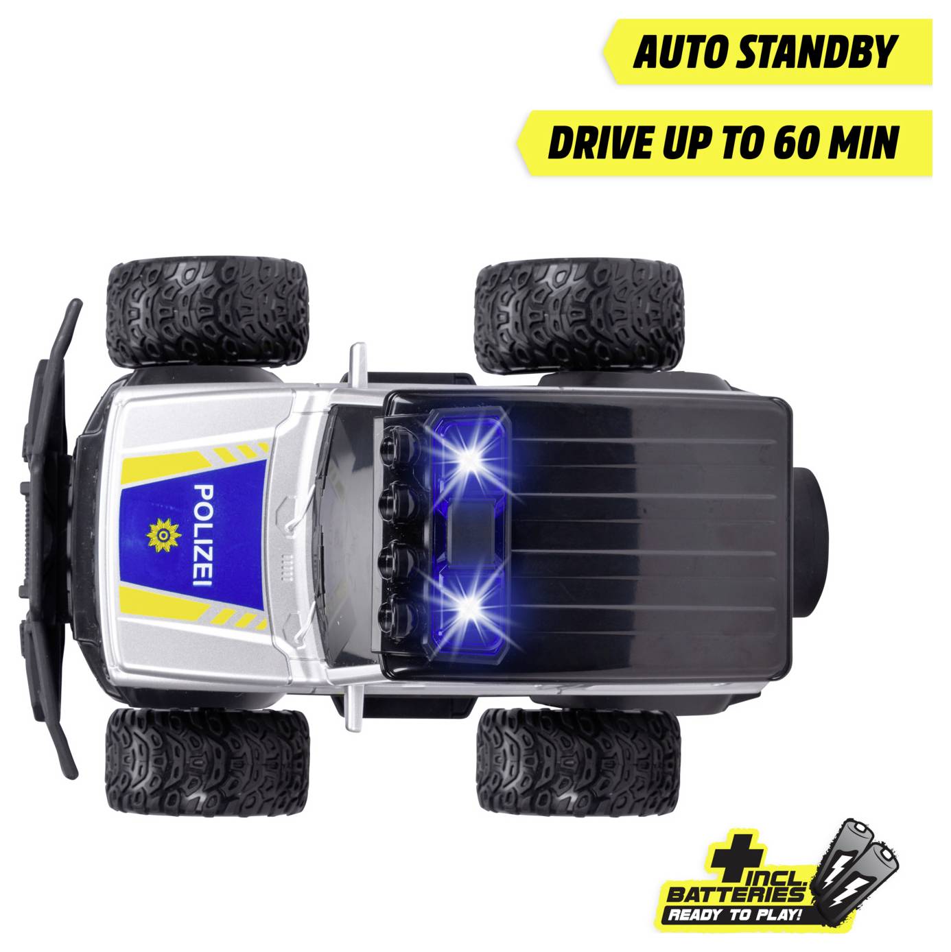 Dickie Toys 203714028 RC Suzuki Jimny Police 1:24 RC Einsteiger Modellauto Elektro