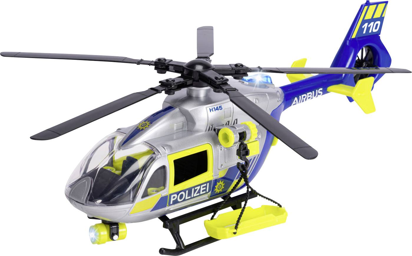 Dickie Toys Police Helicopter Airbus H145 Fertigmodell Helikopter Modell