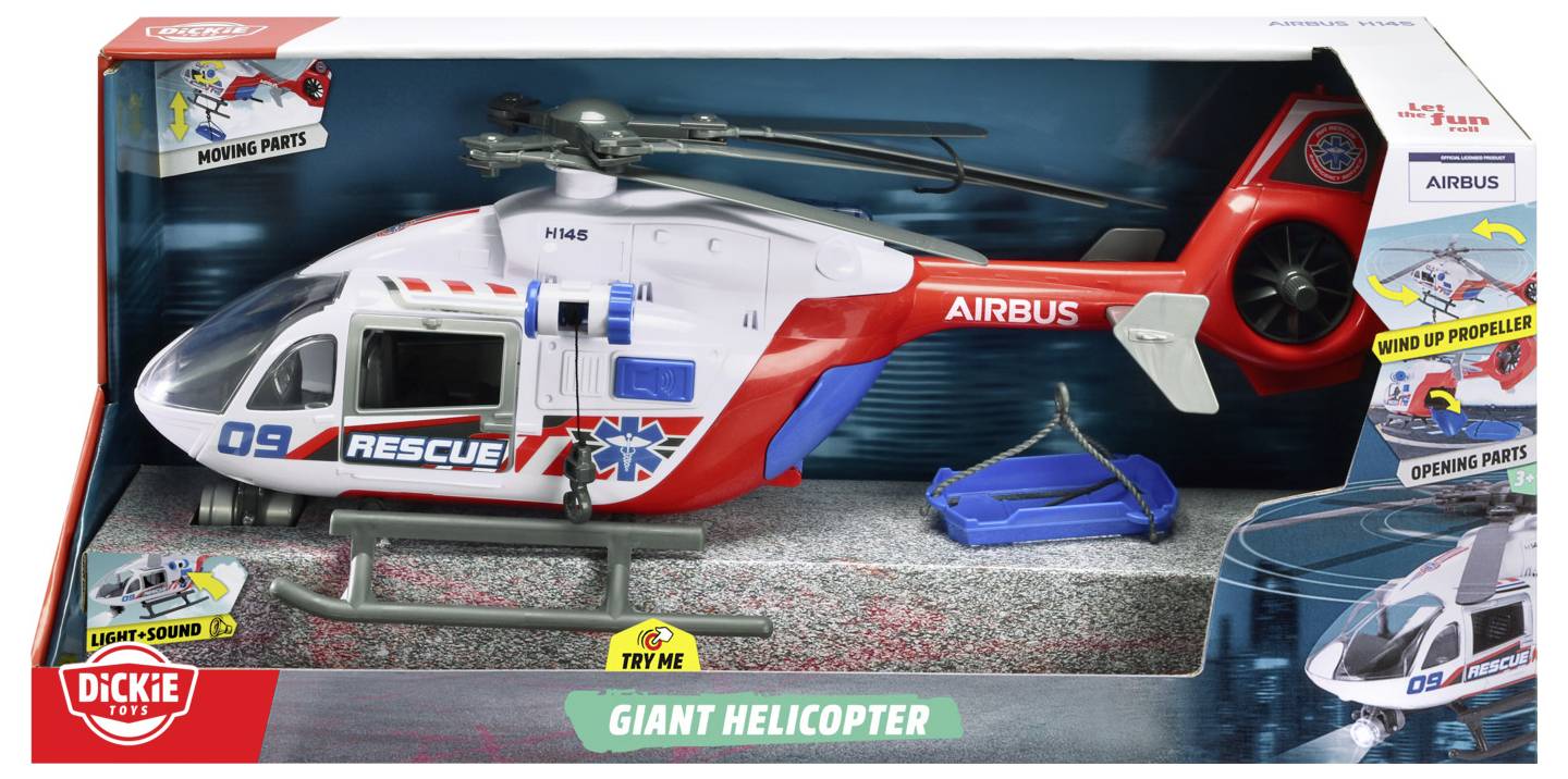 Dickie Toys Giant Helicopter Fertigmodell Helikopter Modell