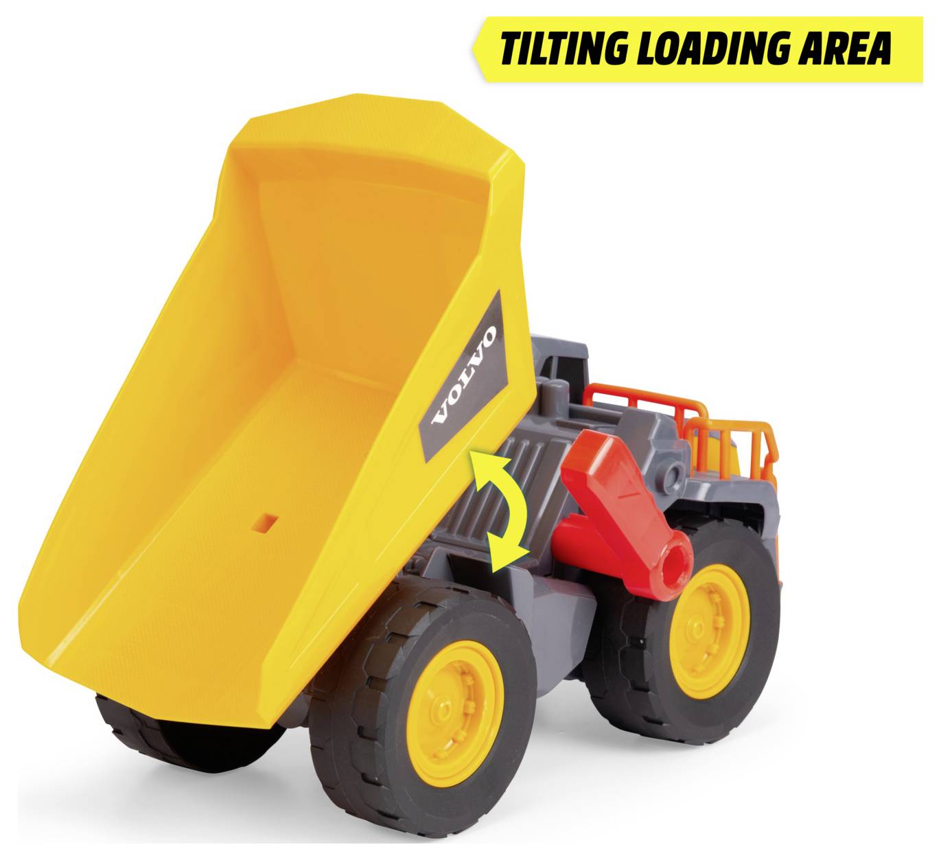 Dickie Toys Volvo Power Dump Truck Fertigmodell Baufahrzeug Modell