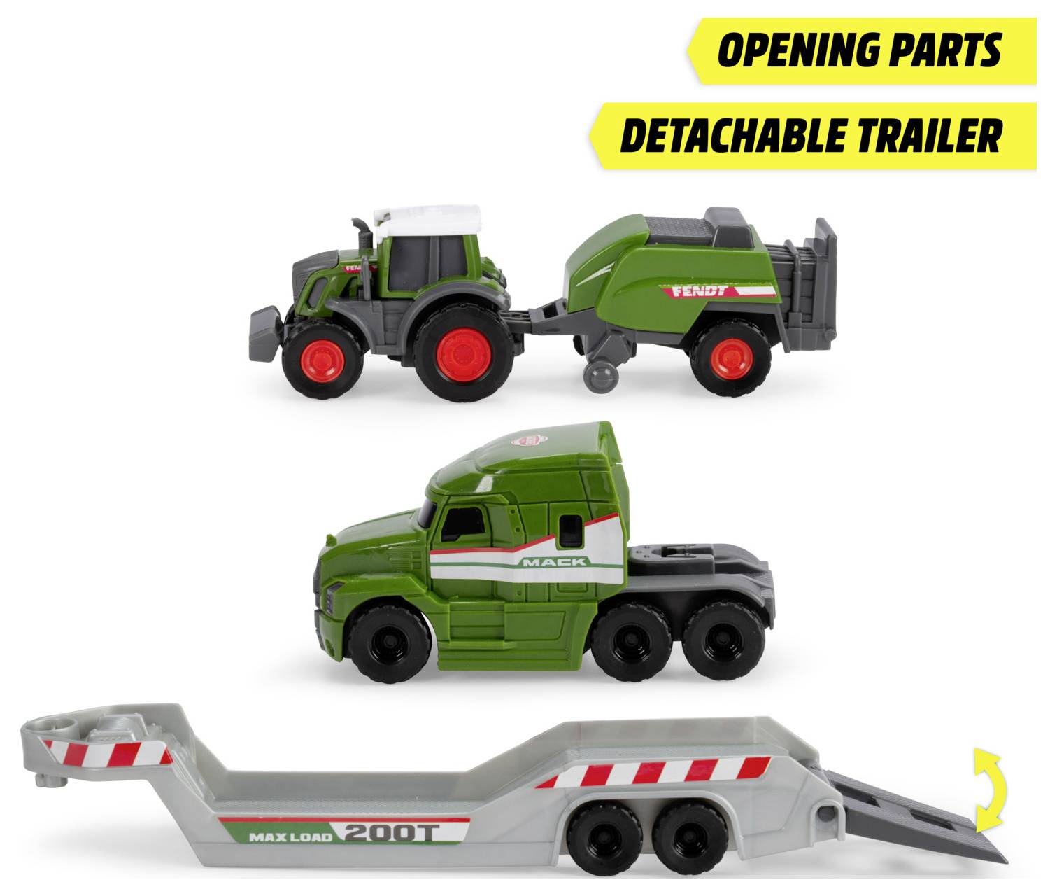 Dickie Toys Fendt Micro Farm Truck Fertigmodell Landwirtschafts Modell