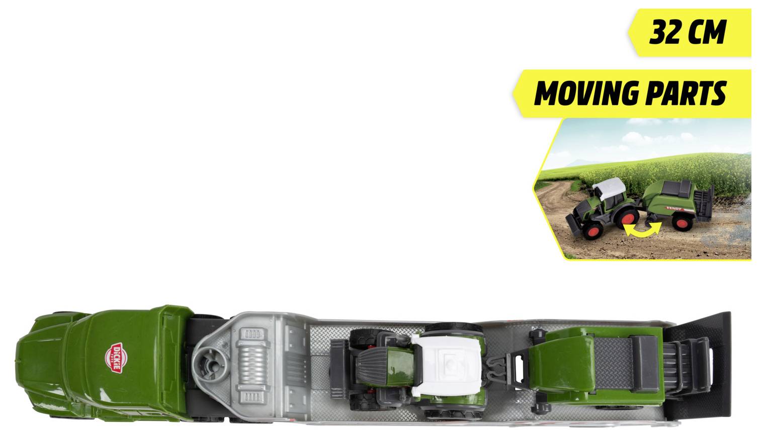 Dickie Toys Fendt Micro Farm Truck Fertigmodell Landwirtschafts Modell