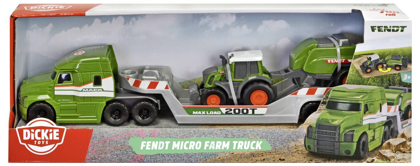 Dickie Toys Fendt Micro Farm Truck Fertigmodell Landwirtschafts Modell