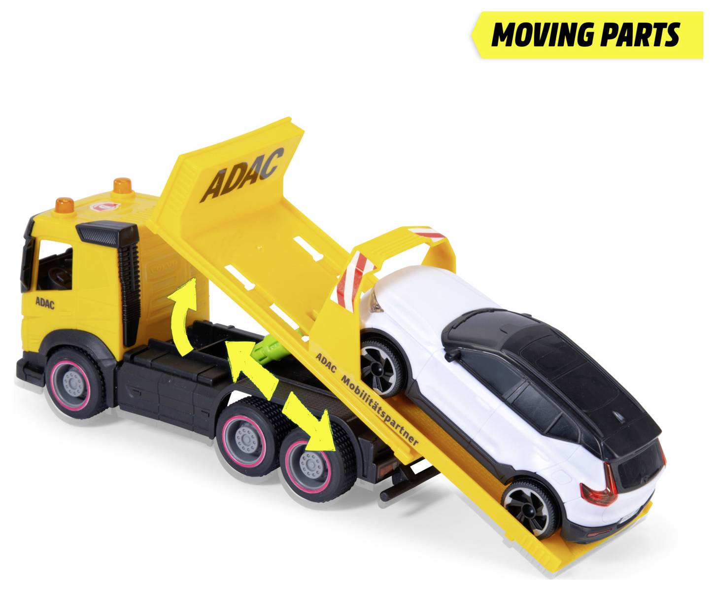 Dickie Toys Volvo ADAC Abschleppwagen Fertigmodell Einsatzfahrzeug Modell