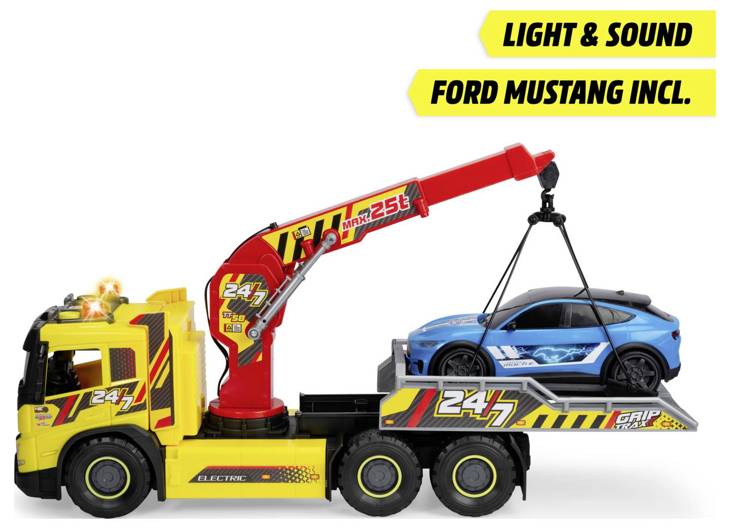 Dickie Toys Volvo, Ford Giant Tow Truck Fertigmodell LKW Modell