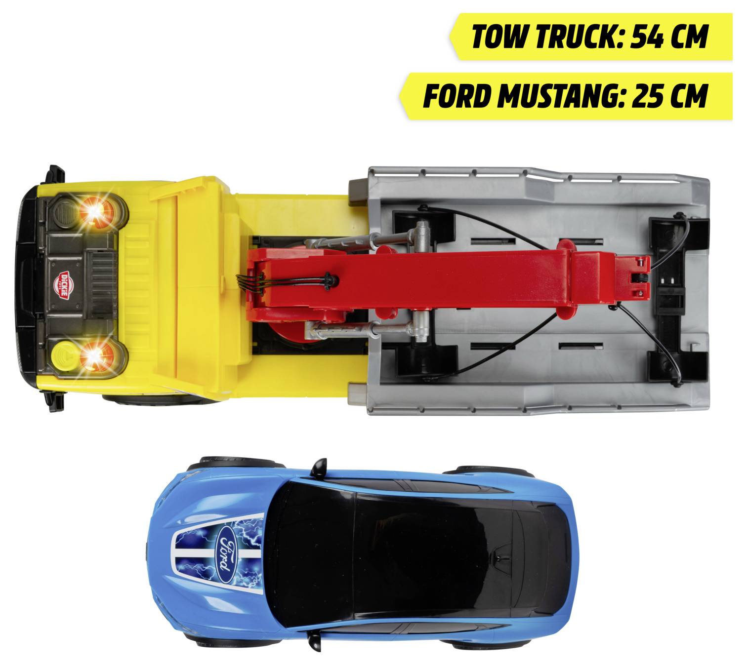 Dickie Toys Volvo, Ford Giant Tow Truck Fertigmodell LKW Modell