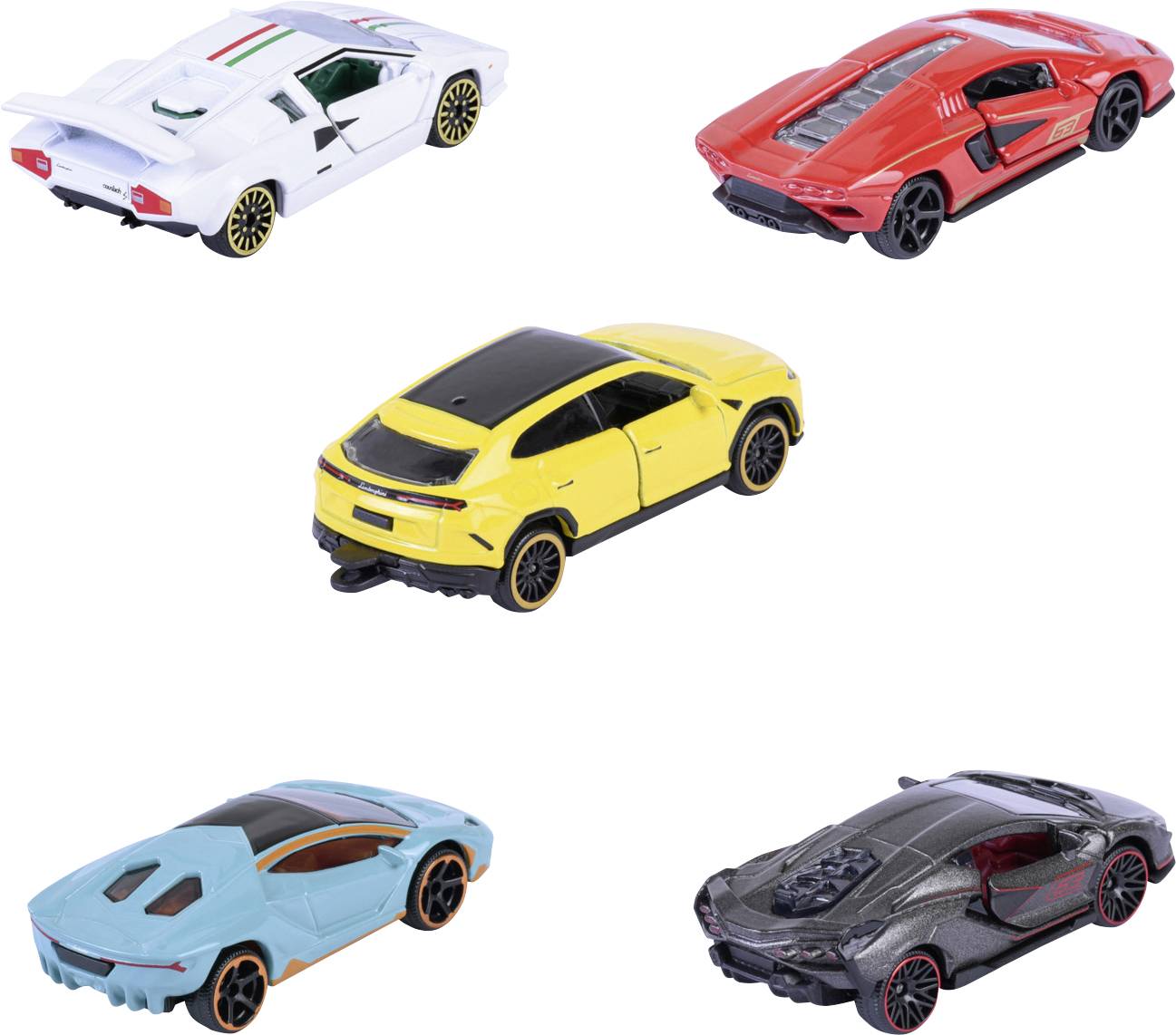 Majorette Lamborghini Lamborghini 5 Pieces Giftpack Fertigmodell PKW Modell