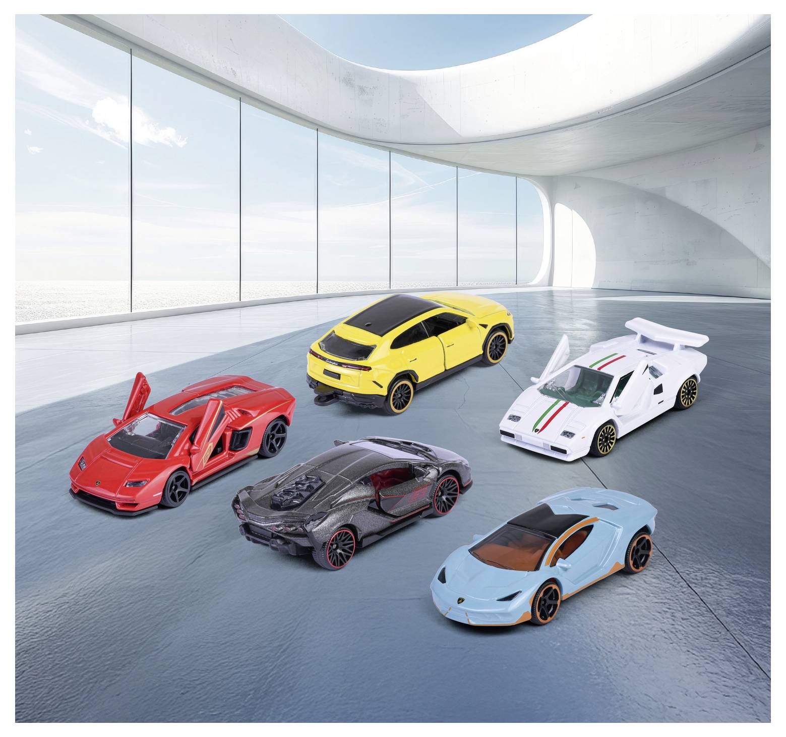 Majorette Lamborghini Lamborghini 5 Pieces Giftpack Fertigmodell PKW Modell