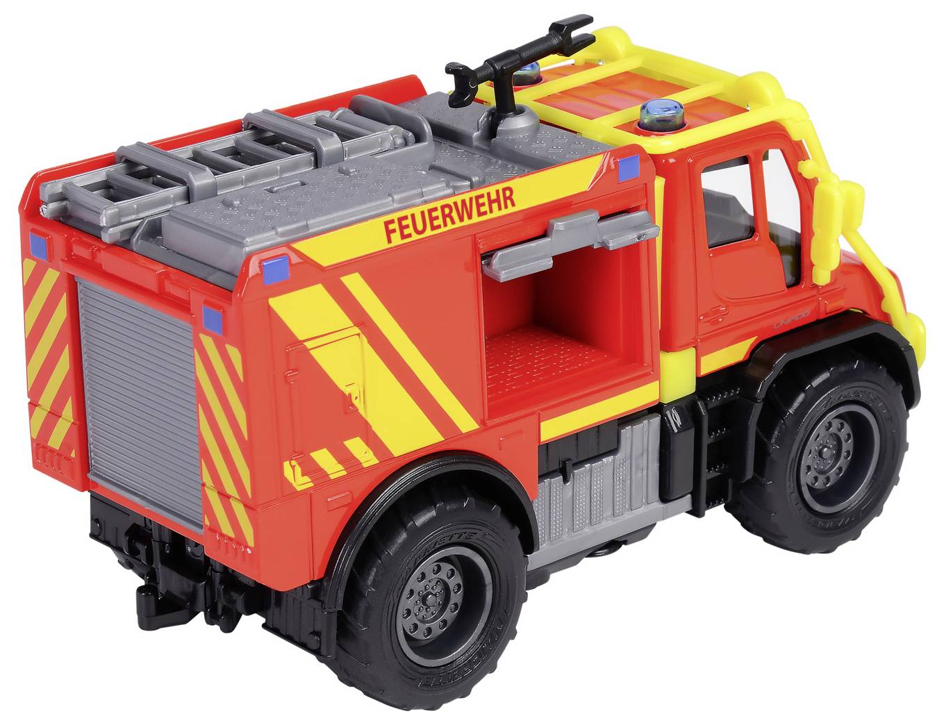 Majorette Unimog U530 Fire Truck Fertigmodell Einsatzfahrzeug Modell