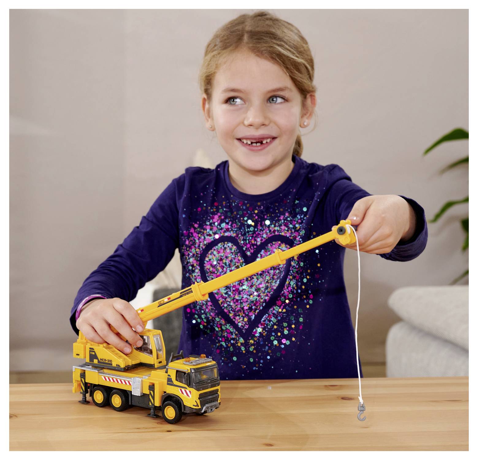 Majorette Volvo FH16 Truck + Wheel Loader Fertigmodell Baufahrzeug Modell