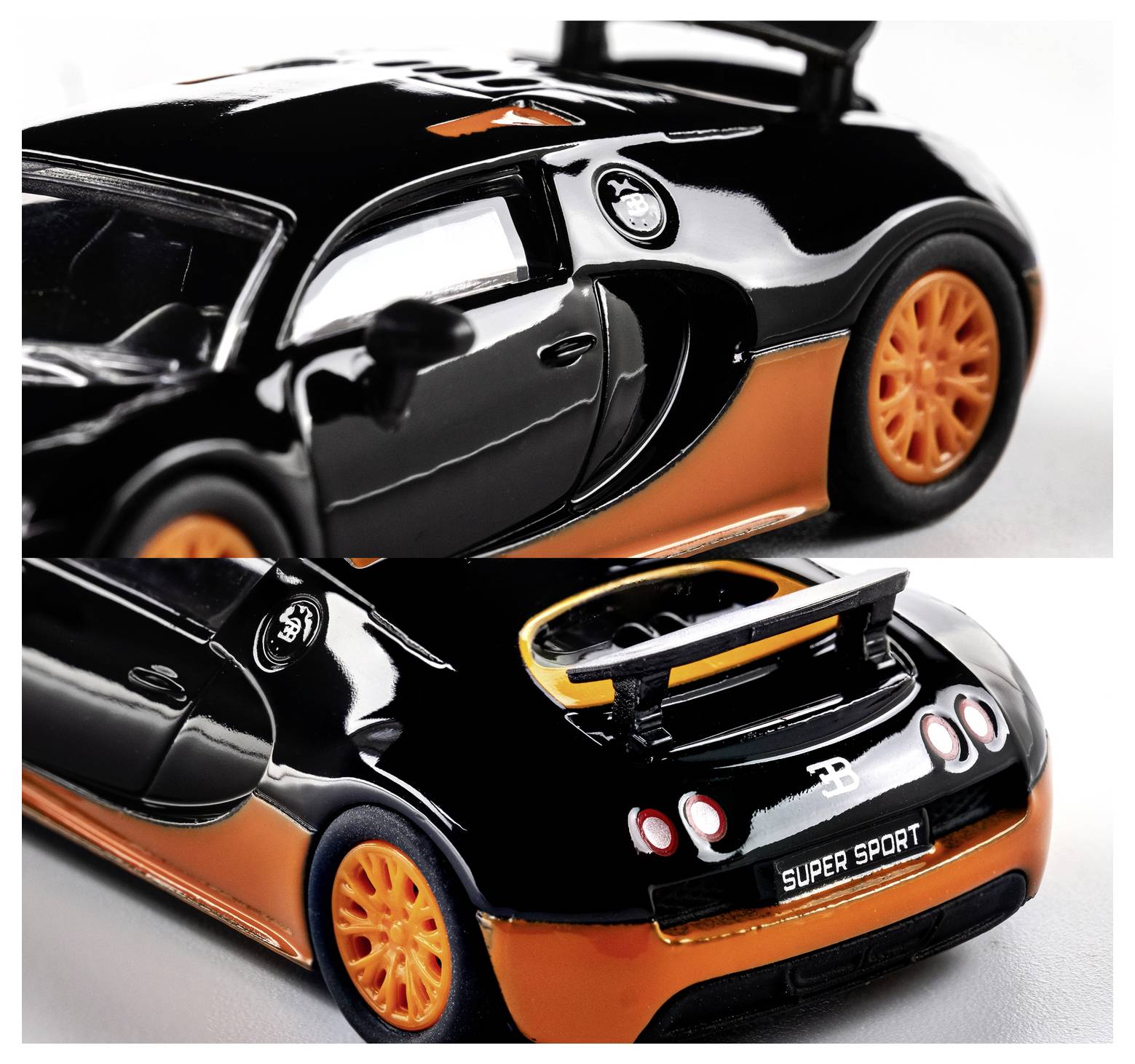 Majorette Bugatti Colllection 2005, Veyron 16.4 SuperSport Fertigmodell PKW Modell
