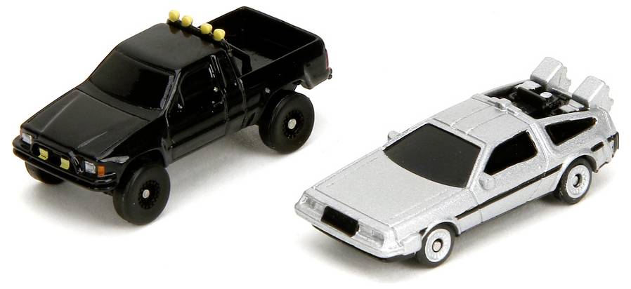 JADA TOYS Back to the Future Clock Tower NanoScene Auto-Station