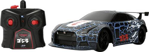 JADA TOYS 9335756314R00 RC Godzilla 2009 Nissan GT-R 1:16 1:16 RC Einsteiger Modellauto Elektro Spo