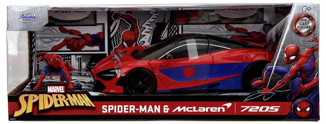 JADA TOYS Marvel Spider-Man McLaren 720S Fertigmodell PKW Modell