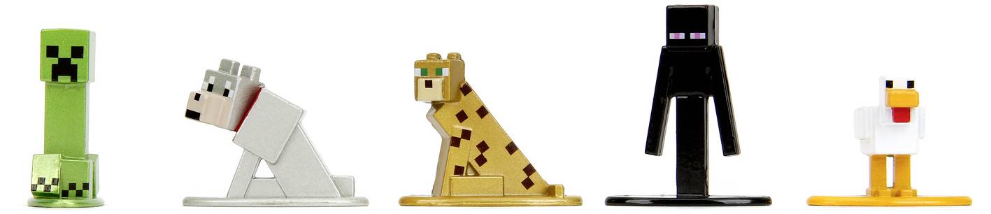 JADA TOYS Minecraft Multi-Pack Nanofigs, Wave 12 Figuren-Set