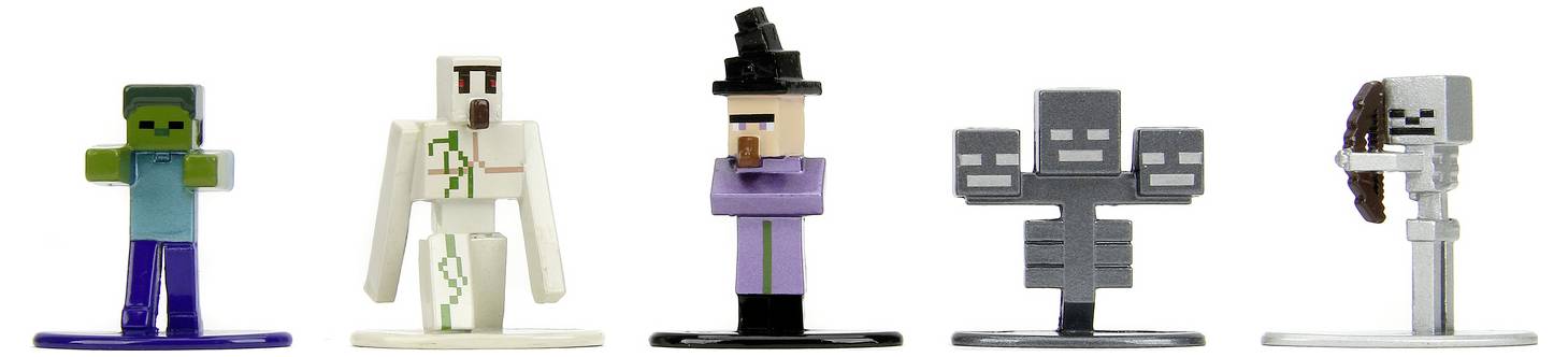 JADA TOYS Minecraft Multi-Pack Nanofigs, Wave 12 Figuren-Set
