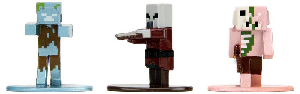 JADA TOYS Minecraft Multi-Pack Nanofigs, Wave 12 Figuren-Set