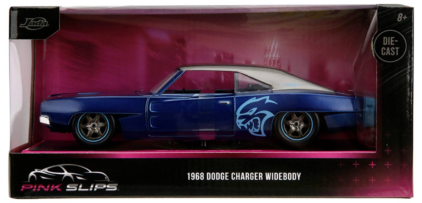 JADA TOYS Dodge Pink Slips, 1968 Charger Fertigmodell PKW Modell
