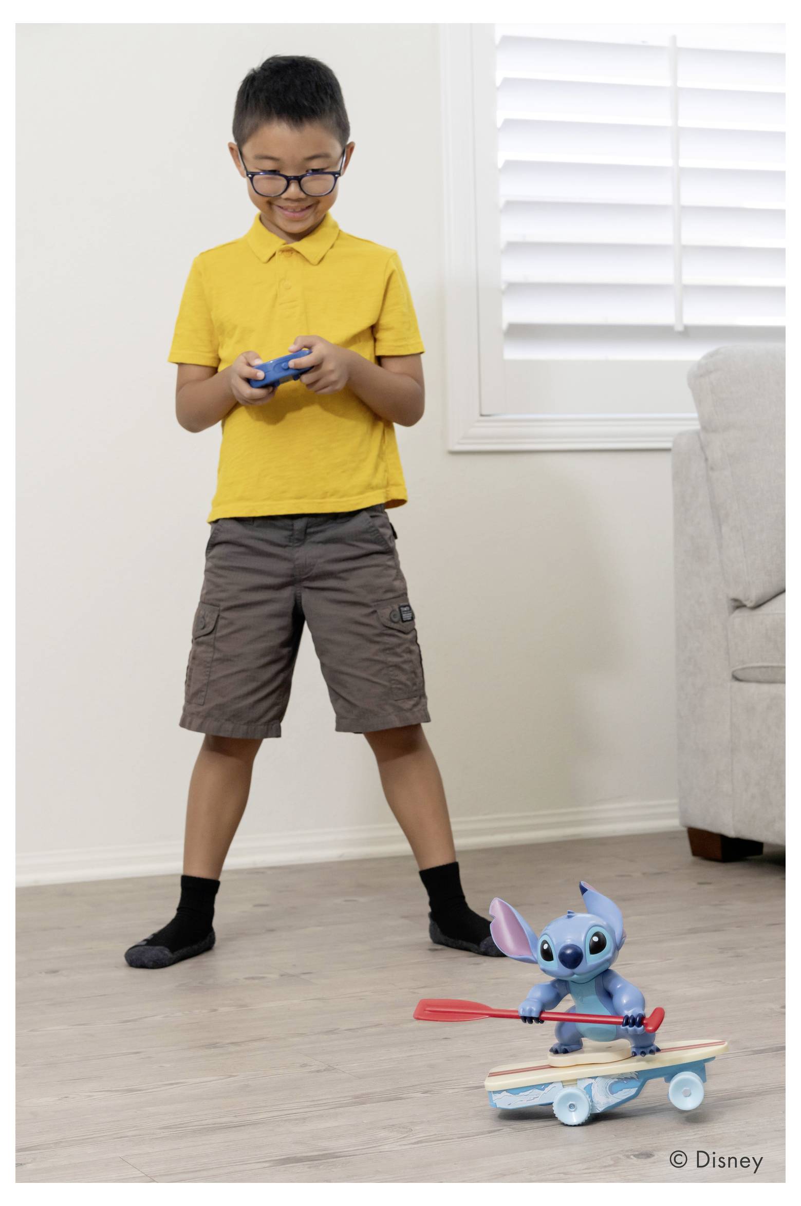 JADA TOYS 9336064314R00 RC Surfer Stitch RC Einsteiger Funktionsmodell Elektro