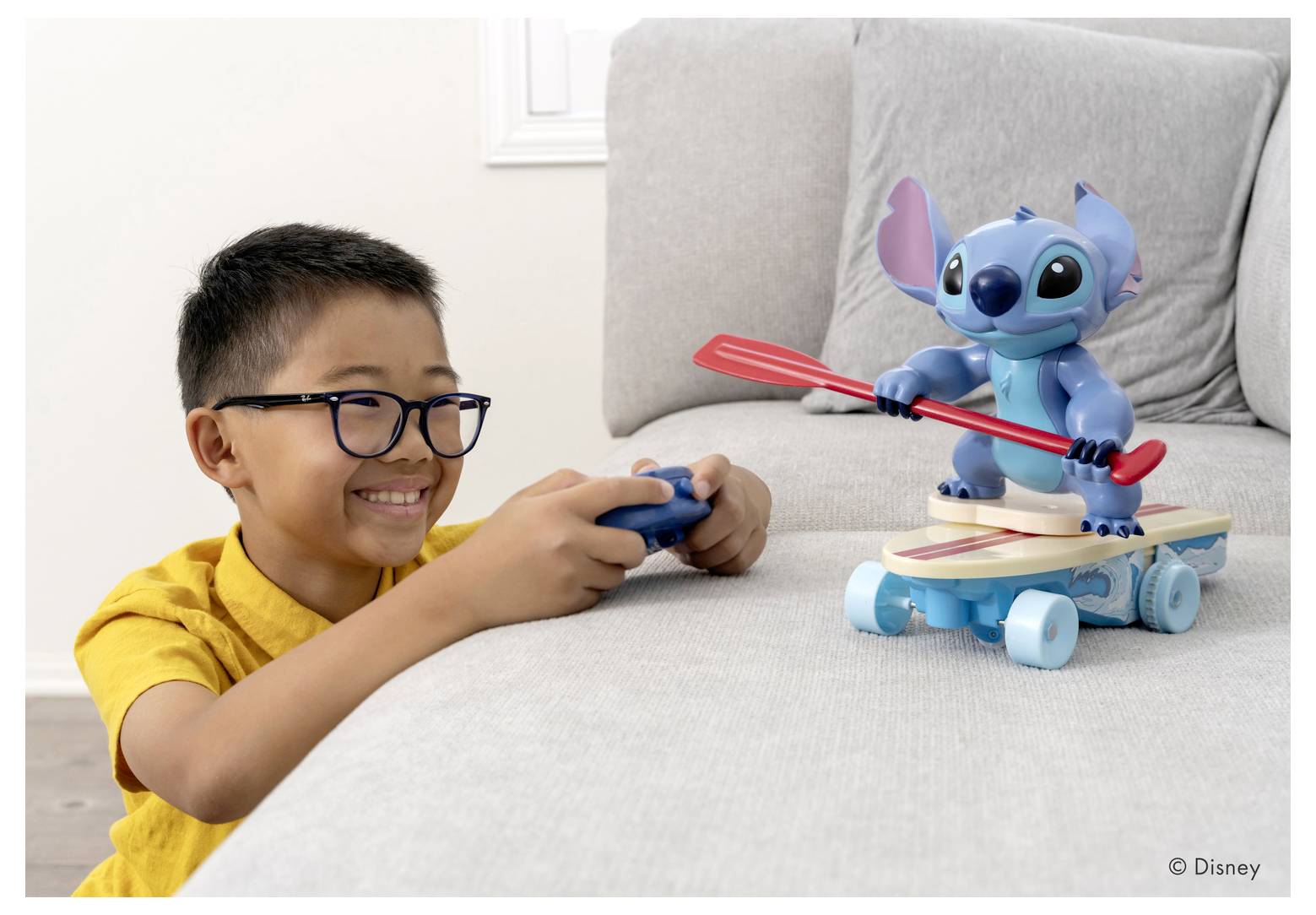 JADA TOYS 9336064314R00 RC Surfer Stitch RC Einsteiger Funktionsmodell Elektro