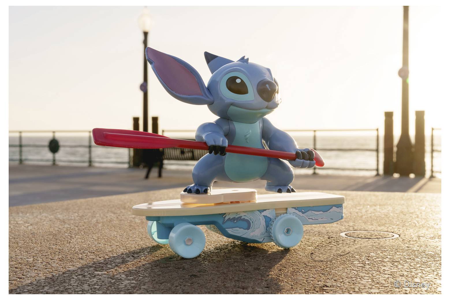 JADA TOYS 9336064314R00 RC Surfer Stitch RC Einsteiger Funktionsmodell Elektro