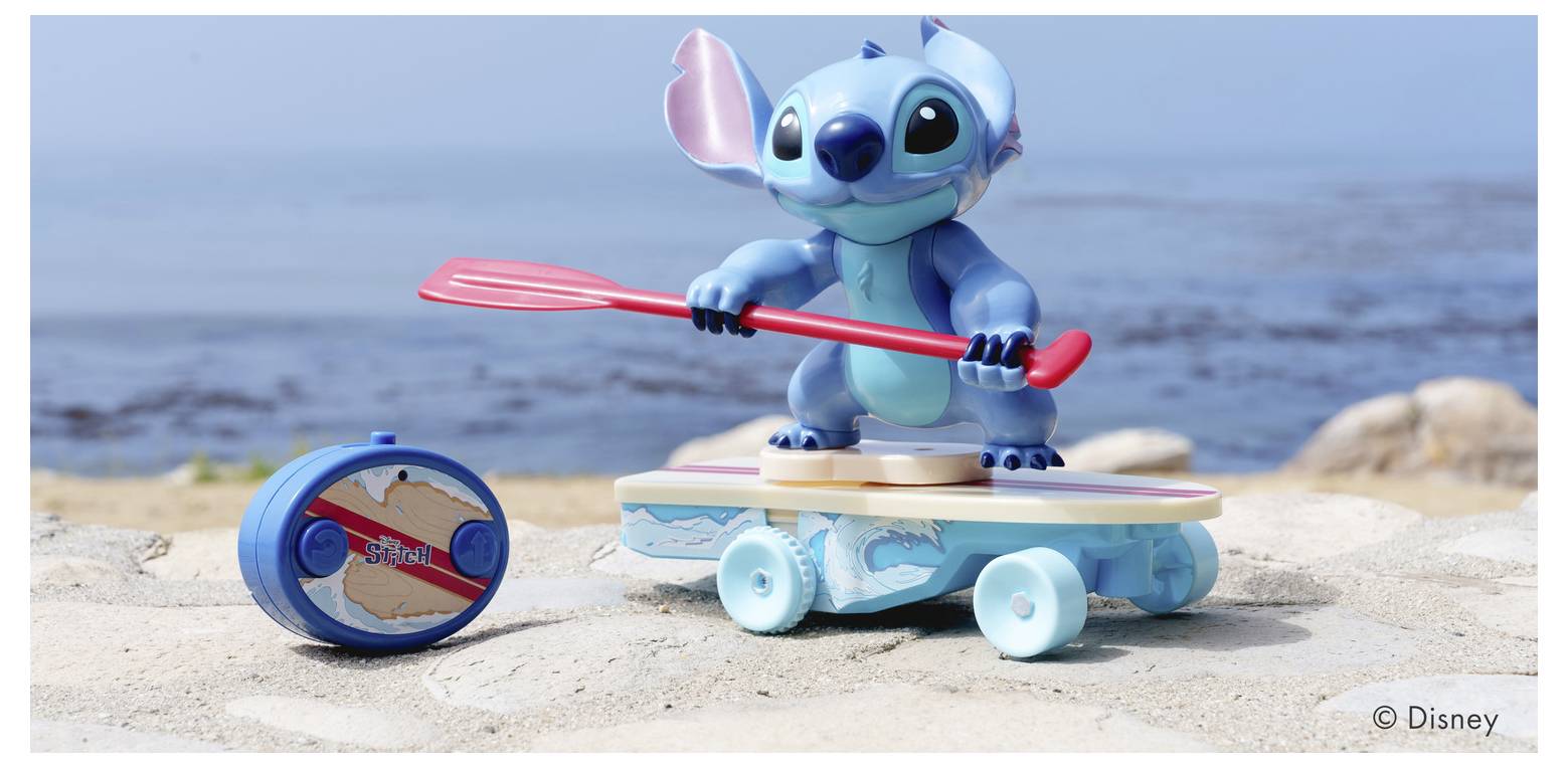 JADA TOYS 9336064314R00 RC Surfer Stitch RC Einsteiger Funktionsmodell Elektro