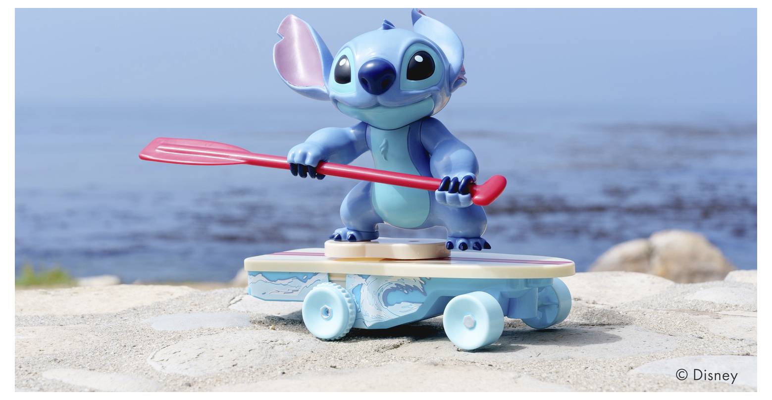 JADA TOYS 9336064314R00 RC Surfer Stitch RC Einsteiger Funktionsmodell Elektro
