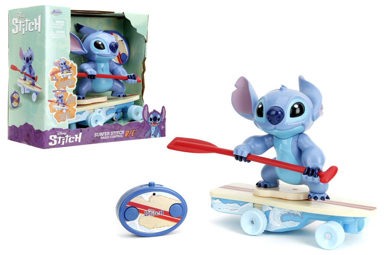 JADA TOYS 9336064314R00 RC Surfer Stitch RC Einsteiger Funktionsmodell Elektro