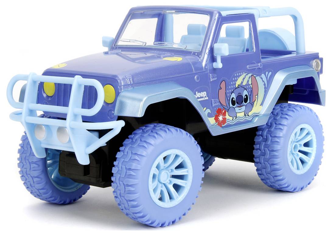 JADA TOYS 9336065314R00 Stitch RC Jeep 1:16 1:16 RC Einsteiger Modellauto Elektro Geländewagen