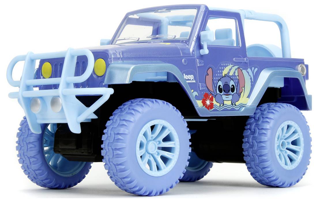 JADA TOYS 9336065314R00 Stitch RC Jeep 1:16 1:16 RC Einsteiger Modellauto Elektro Geländewagen