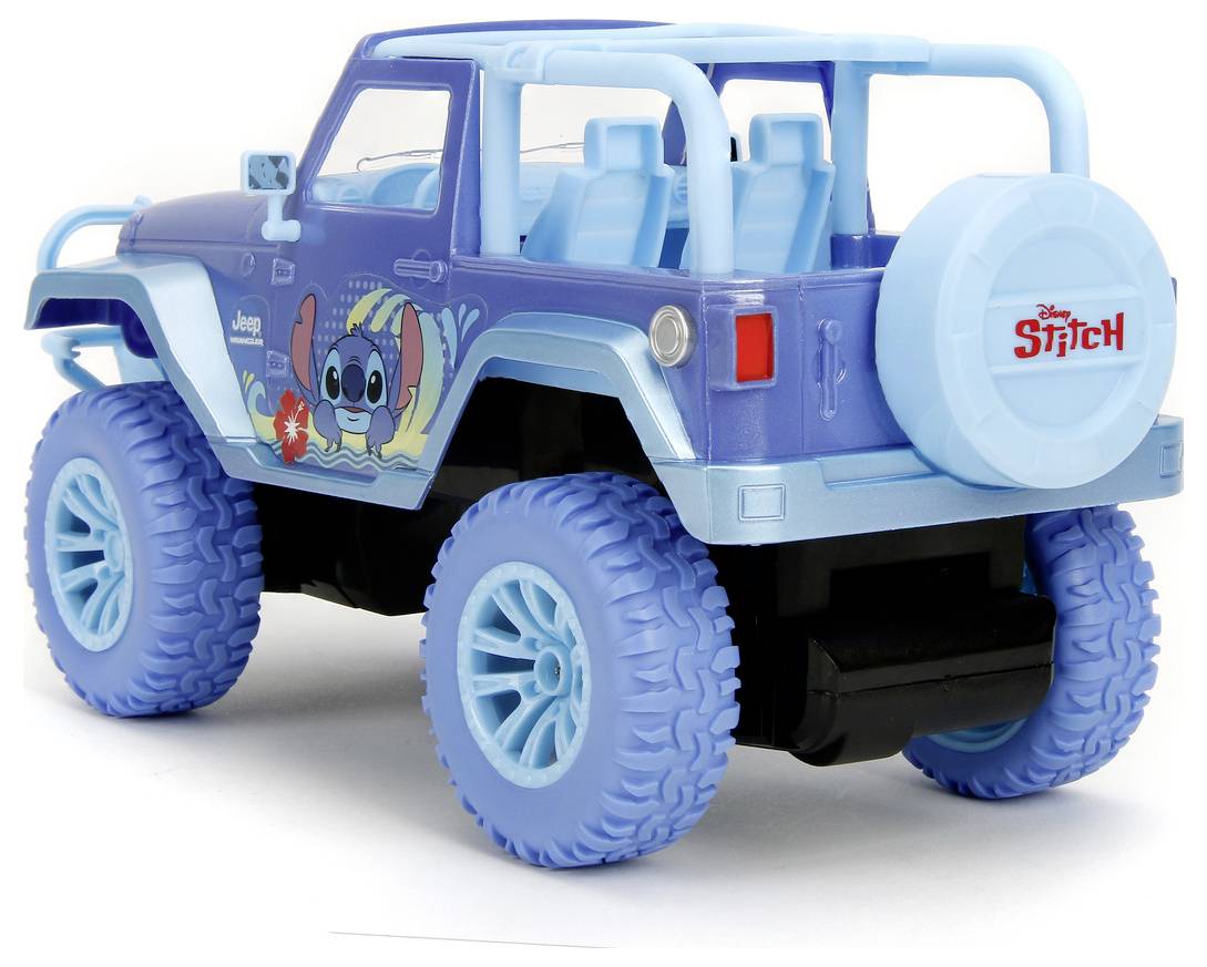 JADA TOYS 9336065314R00 Stitch RC Jeep 1:16 1:16 RC Einsteiger Modellauto Elektro Geländewagen